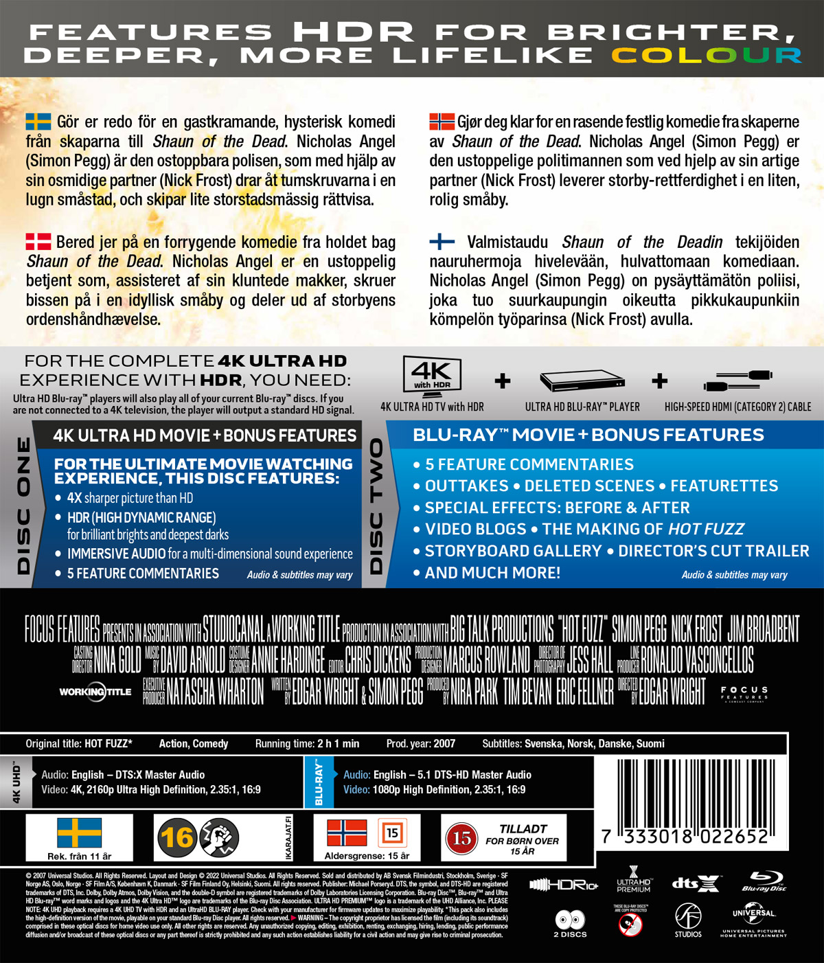 Hot Fuzz (4K Ultra HD + Blu-ray) - 2