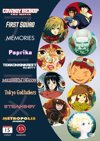 Animé Collection Box (9 filmer)