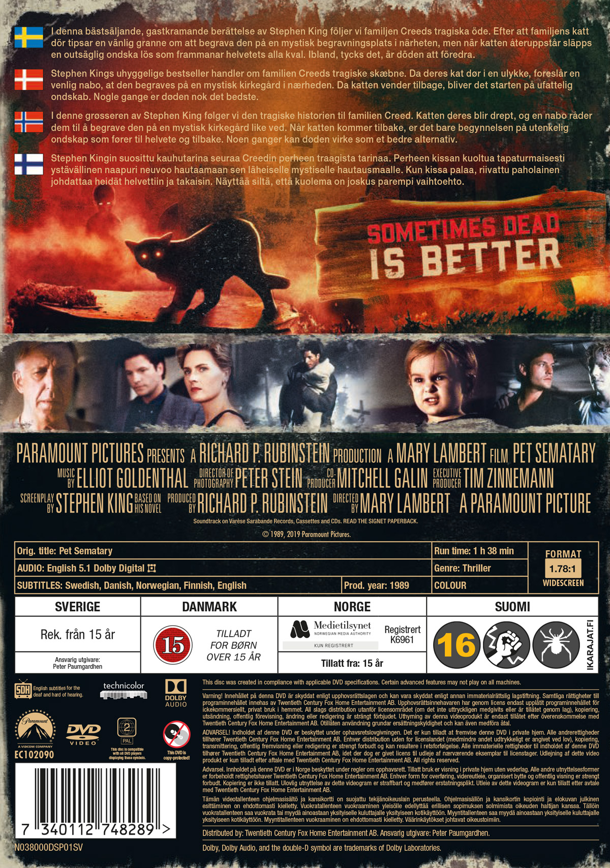Pet Sematary (30th Anniversary) - 2