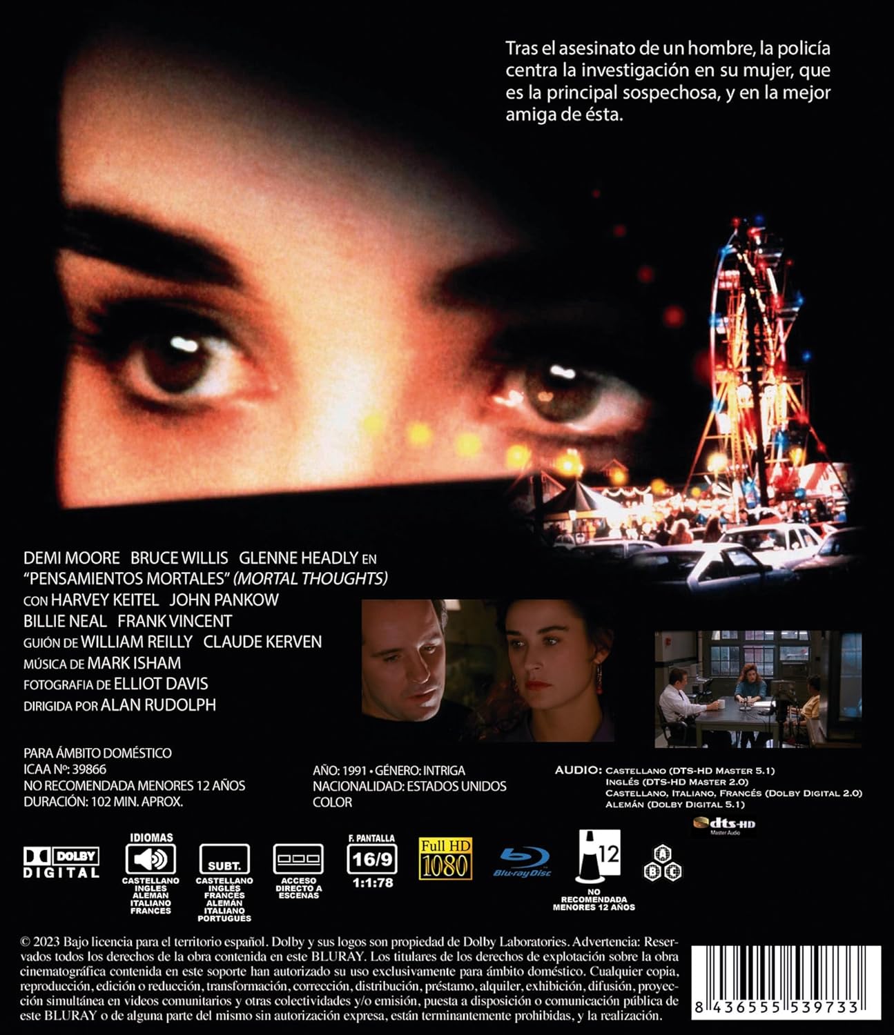 Mortal Thoughts (ej svensk text) (Blu-ray) - 2