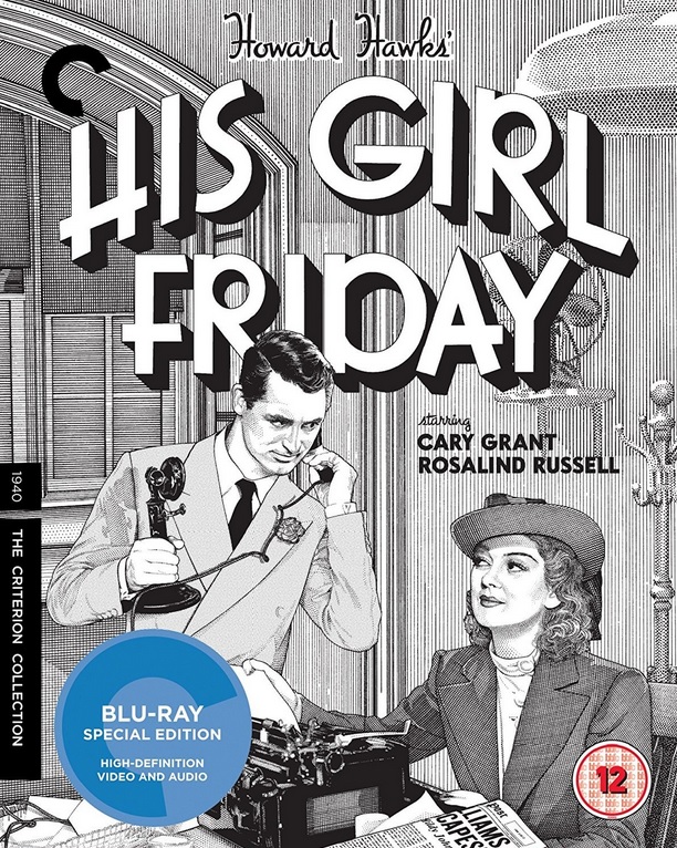 His Girl Friday (Criterion Collection) (ej svensk text) (Blu-ray)