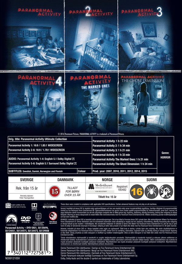 Paranormal Activity - The Ultimate Collection - 2