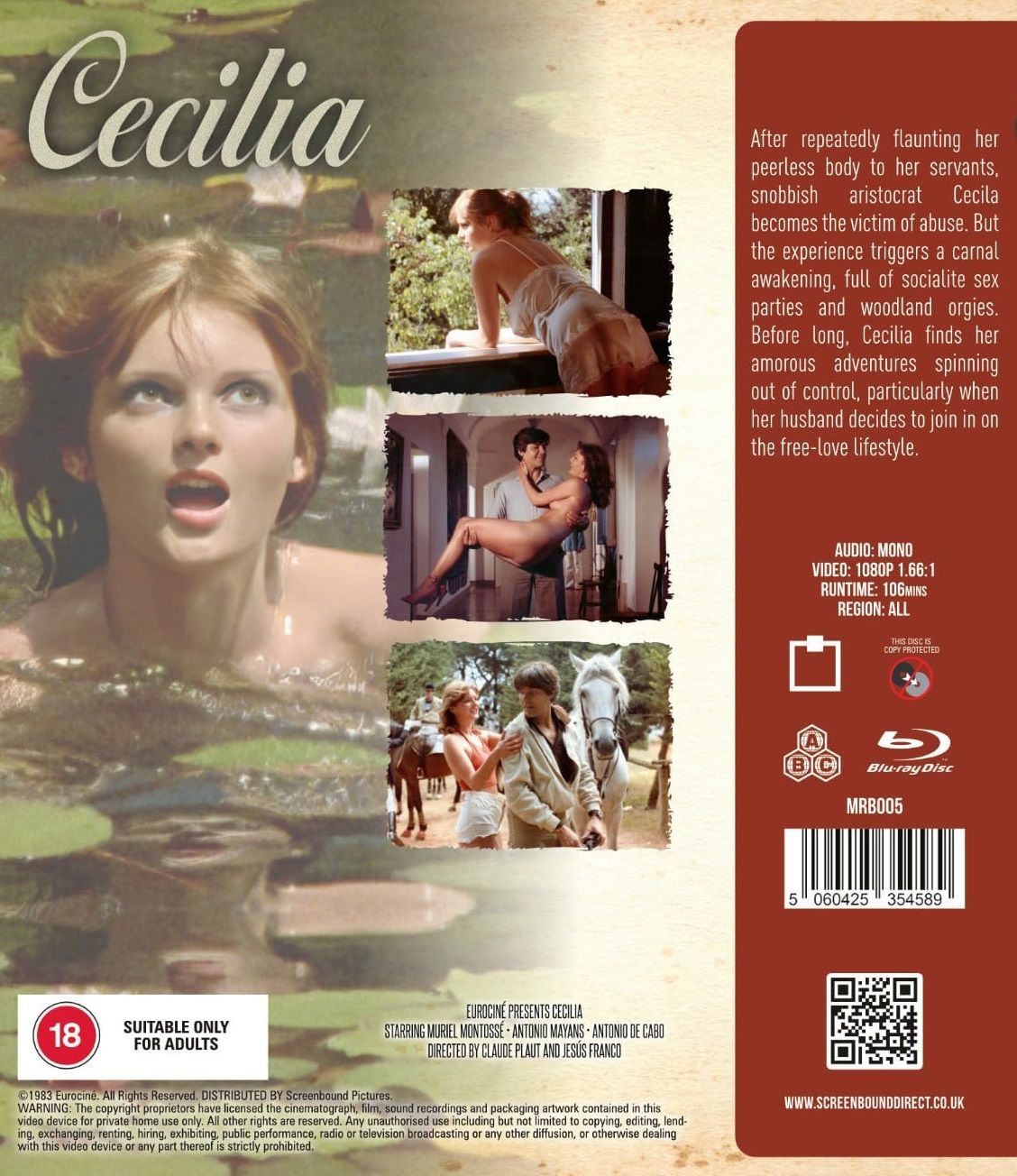 Cecilia (ej svensk text) (Blu-ray) - 2