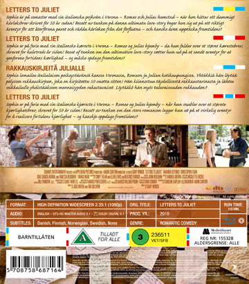 Letters To Juliet (Blu-ray) - 2
