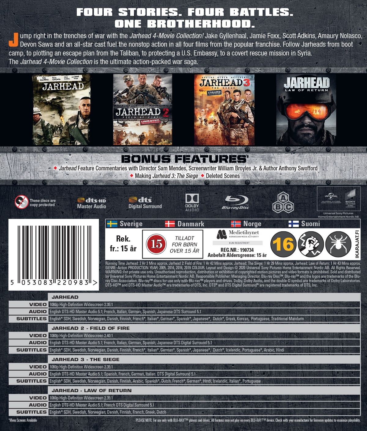 Jarhead 4 Movie Collection (Blu-ray) - 2