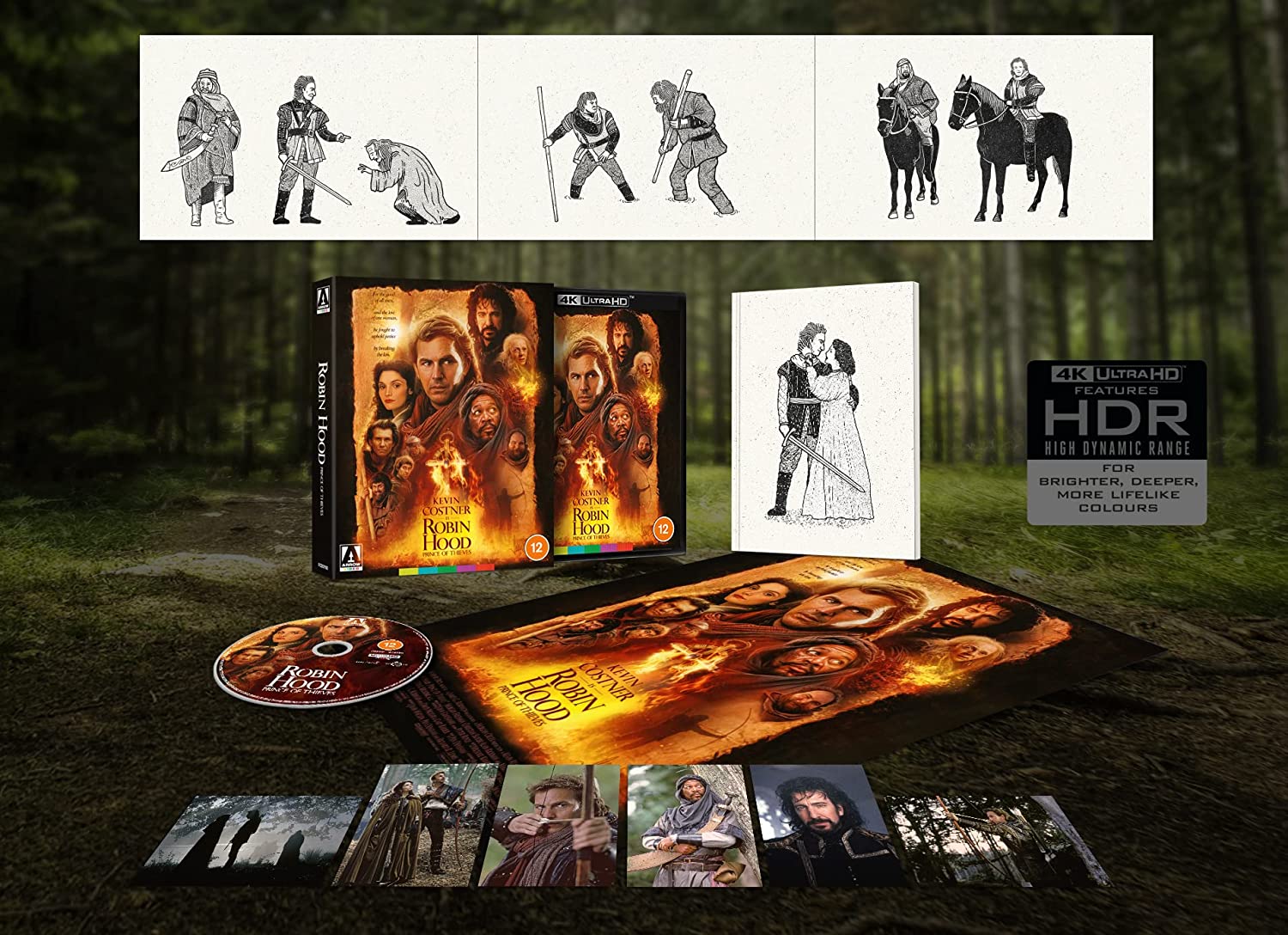Robin Hood - Prince of Thieves (Limited Edition) (ej svensk text) (4K Ultra HD) - 3