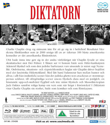 Charlie Chaplin - Diktatorn (Blu-ray + DVD) - 2