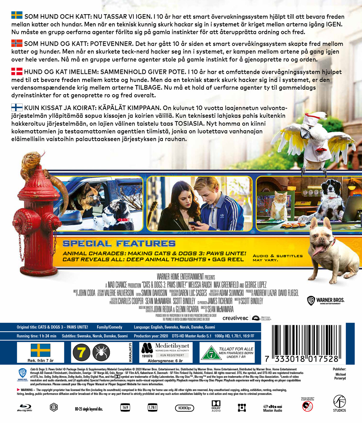 Cats & Dogs 3 (Blu-ray) - 2
