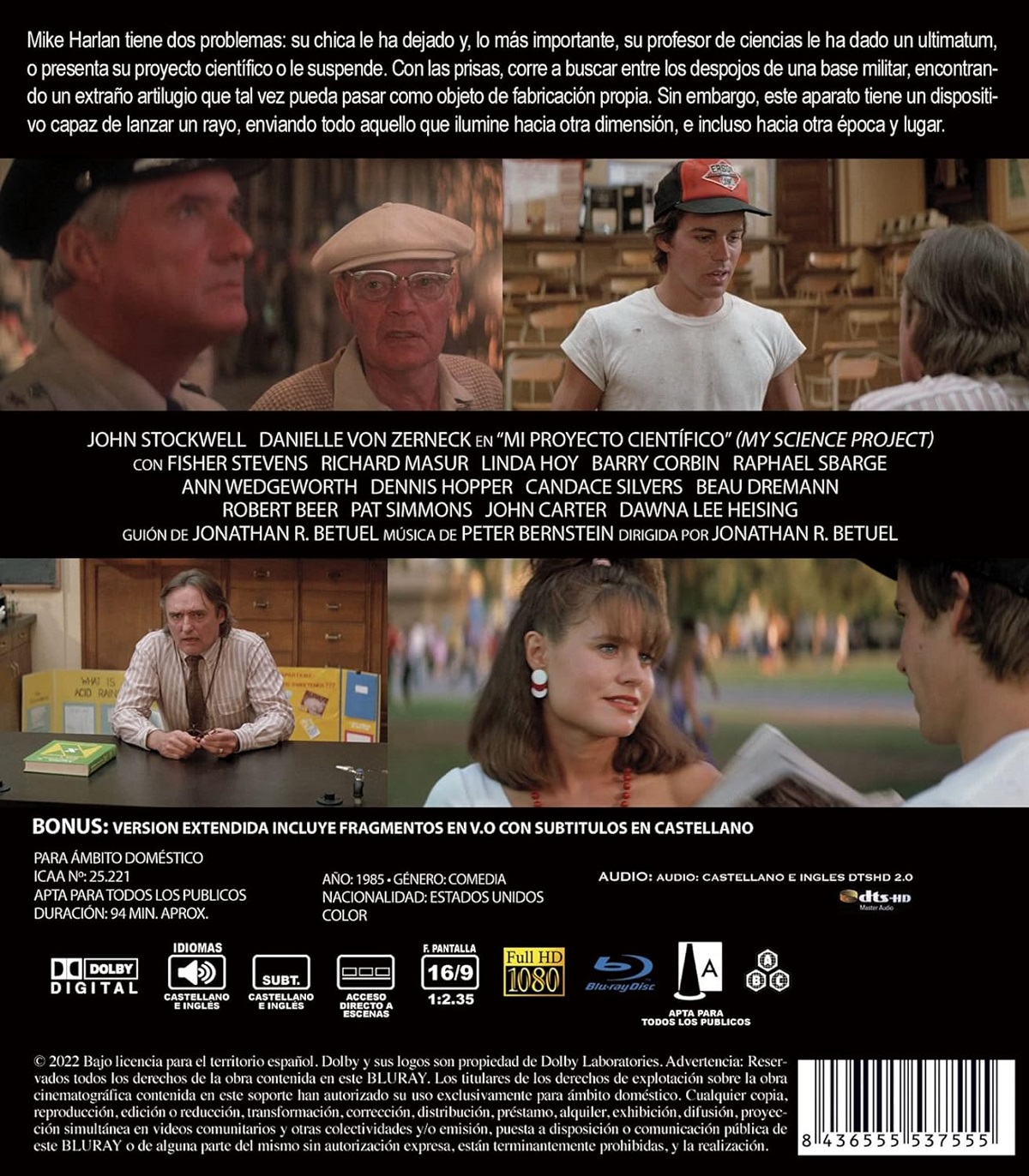 My Science Project (ej svensk text) (Blu-ray) - 2