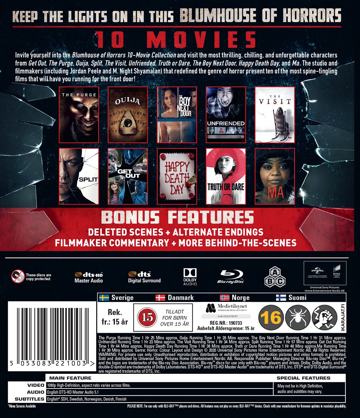 Blumhouse of Horror - 10 Movie Collection (Blu-ray) - 2