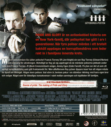 Pride And Glory (Blu-ray) (Begagnad) - 2