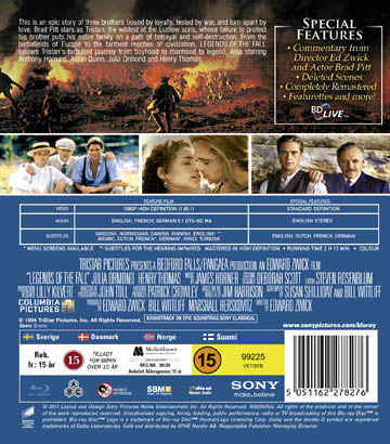 Legends of the Fall (Blu-ray) - 2