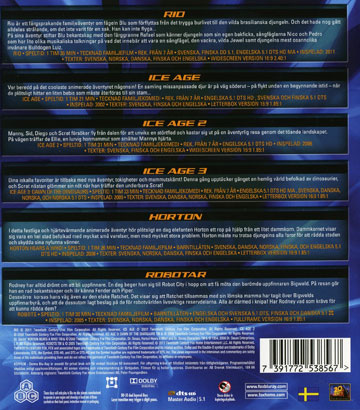 Animerade Äventyr (6-disc) (Blu-ray) - 2