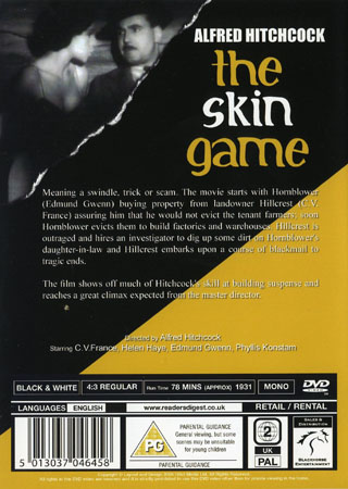 Skin Game (ej svensk text) - 2