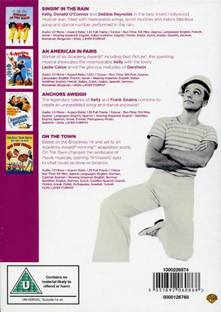 Gene Kelly Collection (4-disc) (ej svensk text) - 2