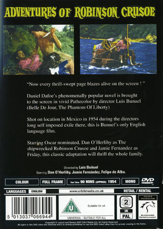 Adventures of Robinson Crusoe (ej svensk text) - 2