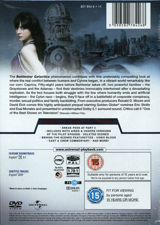 Caprica - Season 1 Part 1 (ej svensk text) - 2