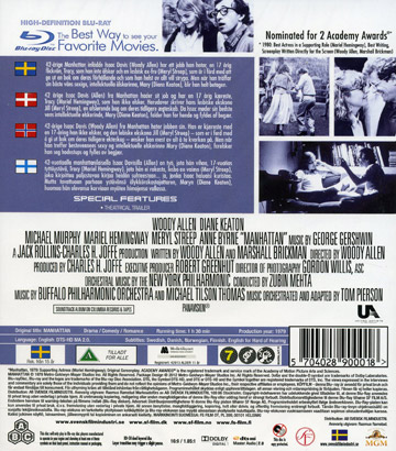 Manhattan (Blu-ray) - 2