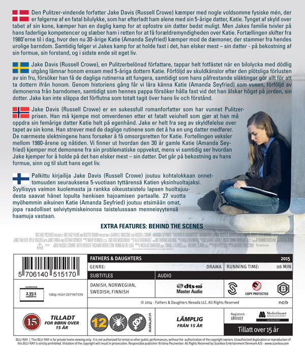 Fathers & Daughters (Blu-ray) - 2