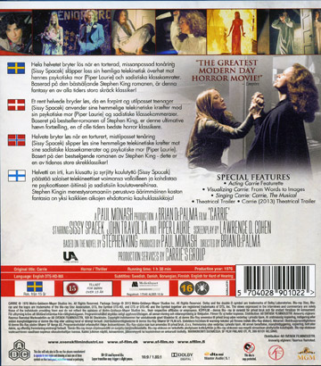 Carrie (1976) (Blu-ray) - Kvarnvideo.se