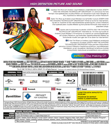 Joseph And the Amazing Technicolor Dreamcoat (Blu-ray) - 2