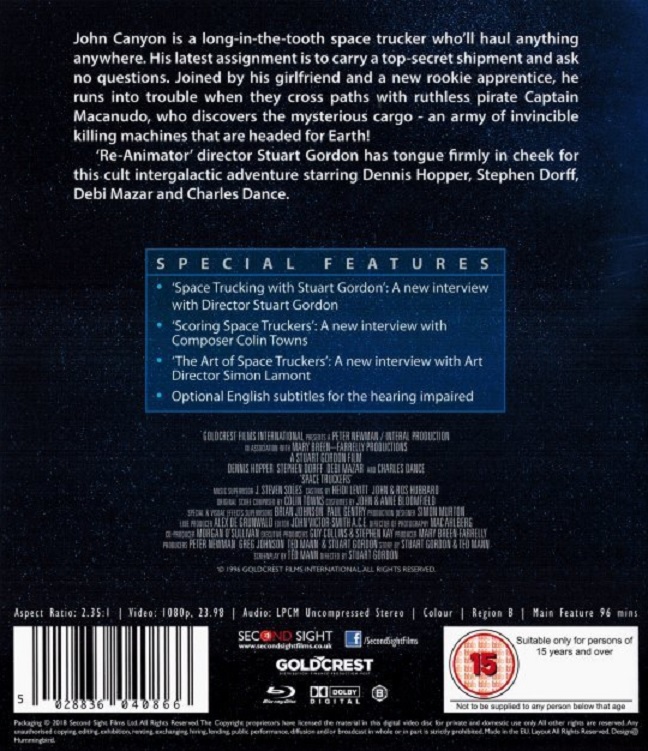 Space Truckers (ej svensk text) (Blu-ray) - 2