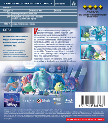 Monsters, Inc. (Blu-ray) - 2