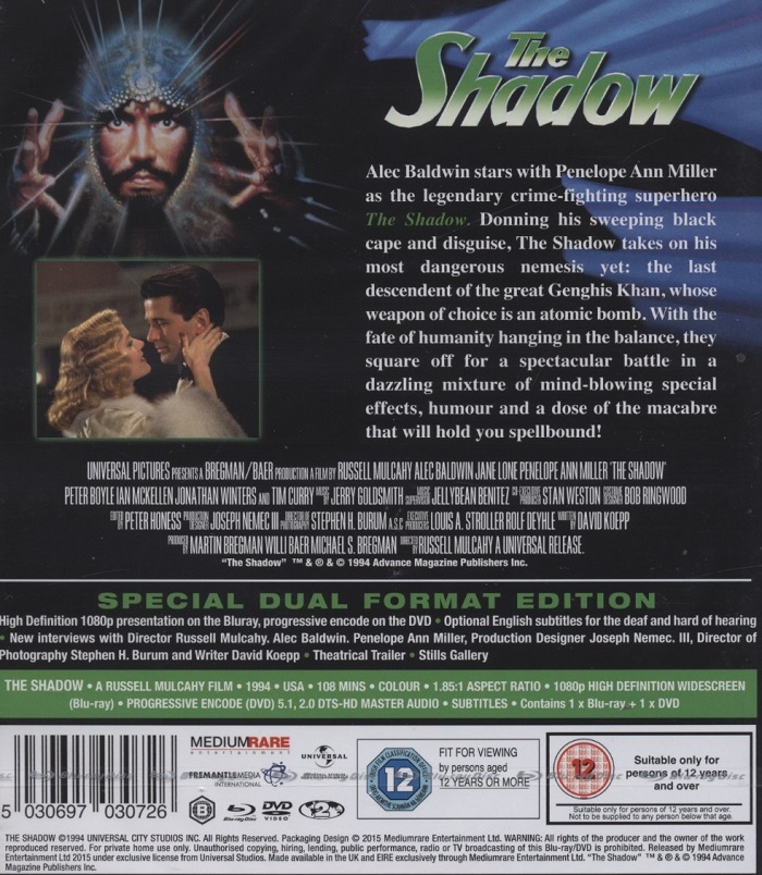 The Shadow (ej svensk text) (Blu-ray) - 2
