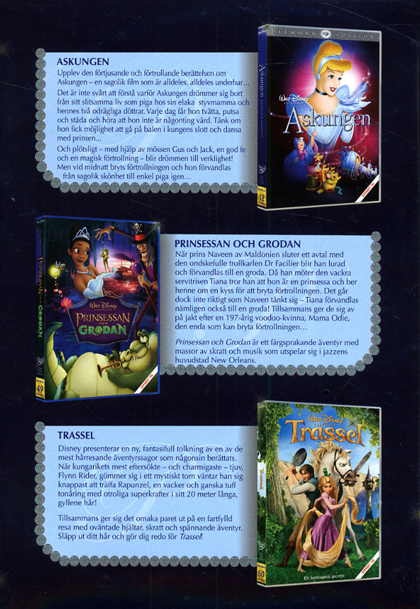 Disney Prinsessor Box (3-disc) - 2