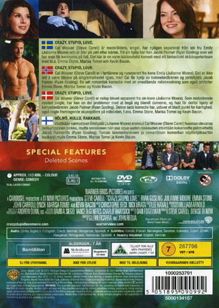 Crazy, Stupid, Love. (Begagnad) - 2