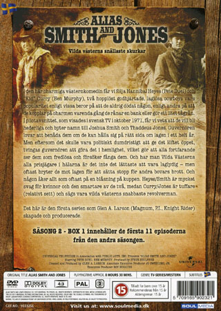 Alias Smith And Jones - Säsong 2 Box 1 - 2