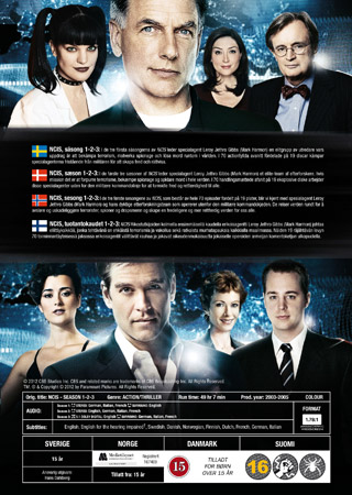 NCIS - Säsong 1-3 (19-disc) - 2