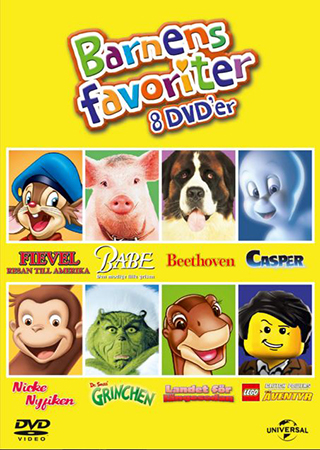 Barnens Favoriter Box (8-disc)