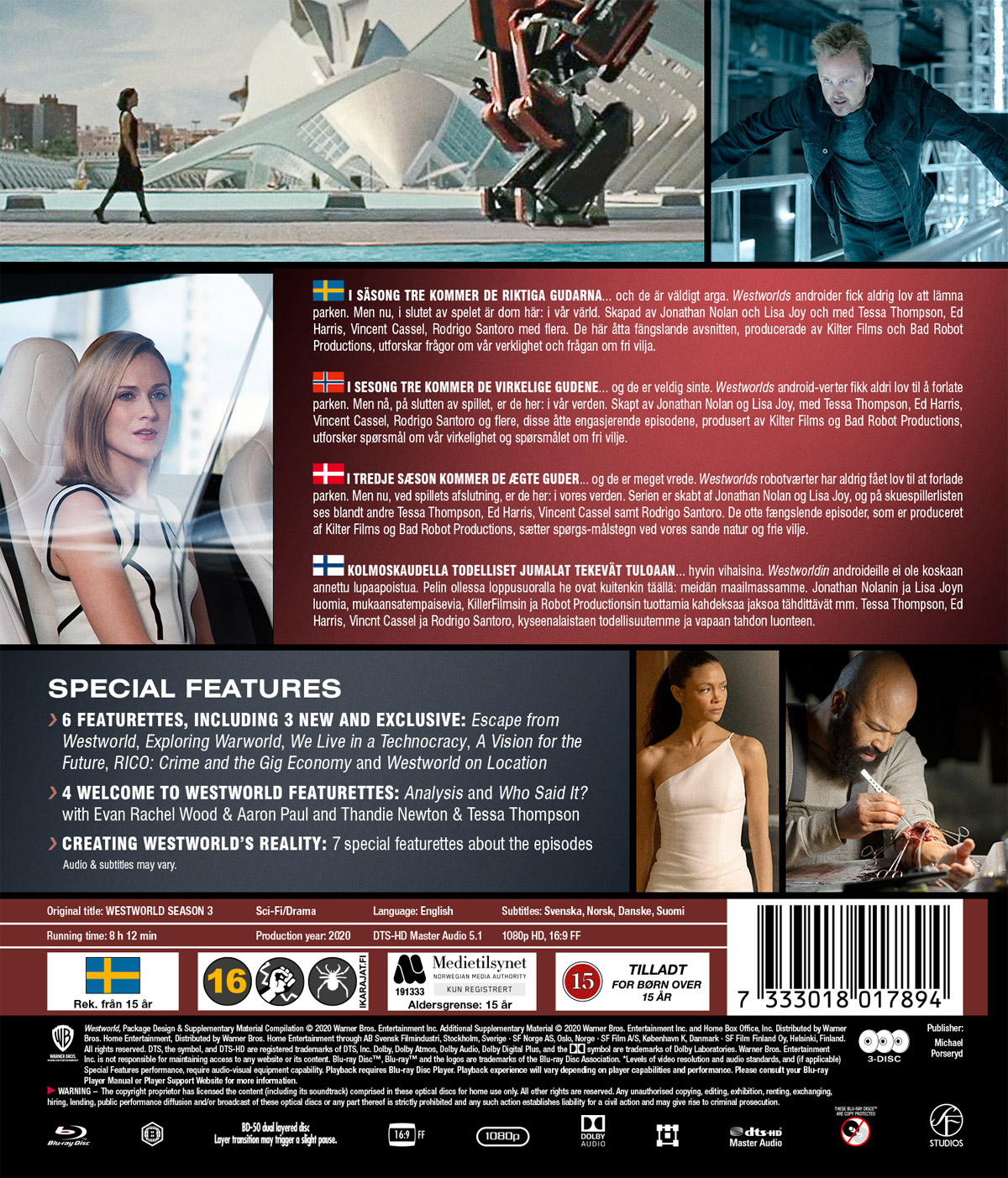 Westworld - Säsong 3 (Blu-ray) - 2