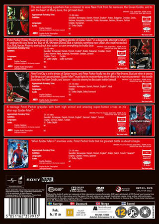 Spider-Man Box (5-disc) - 2
