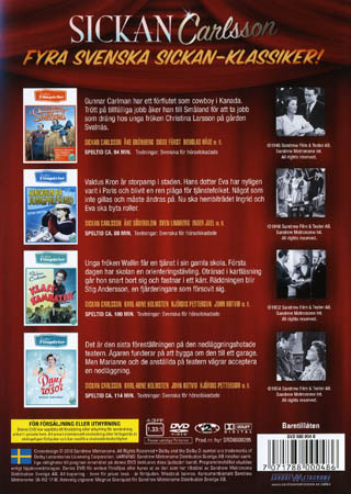Sickan Carlsson Box (4-disc) - 2