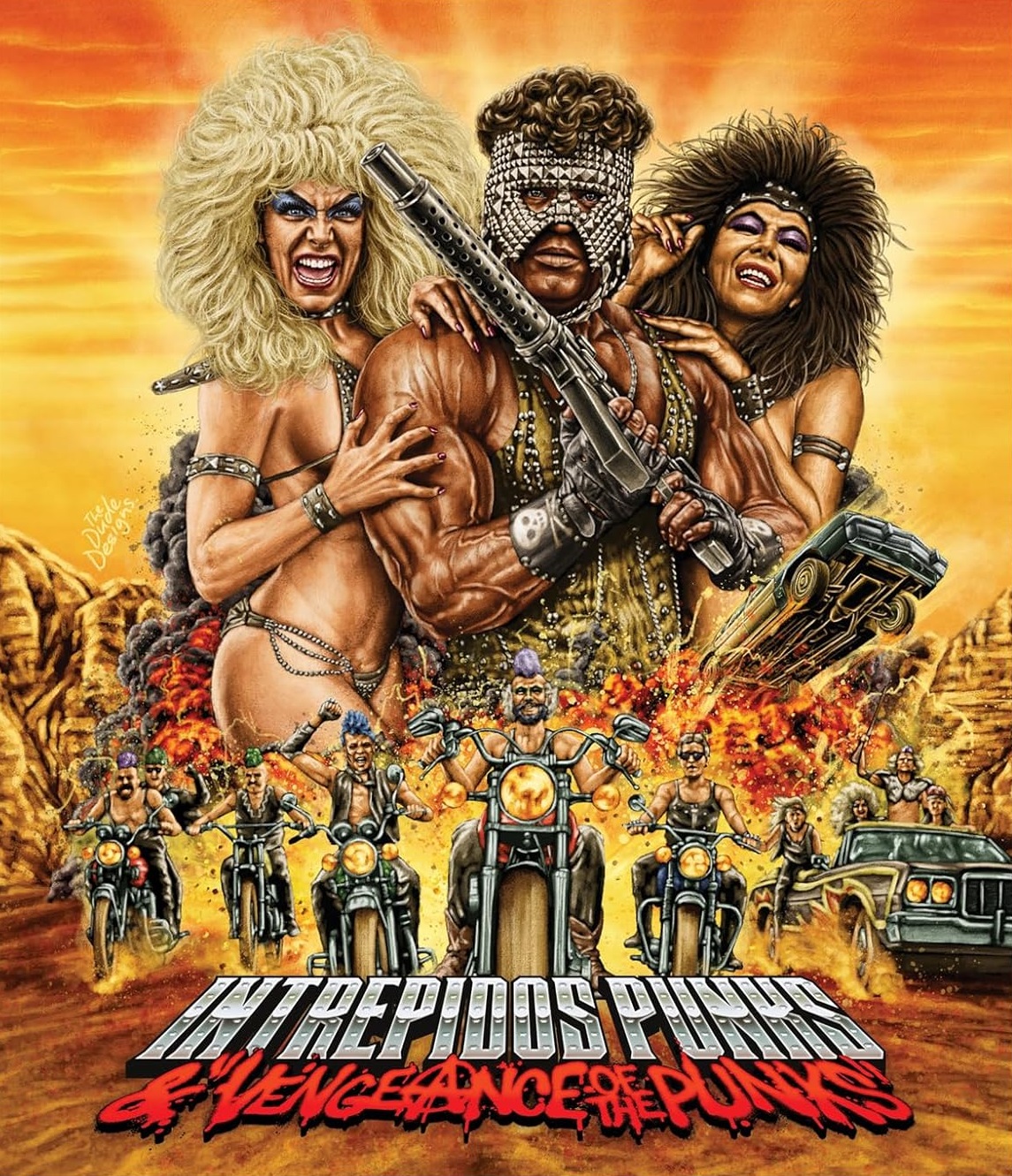 Intrépidos Punks / Vengeance of the Punks (ej svensk text) (Blu-ray)