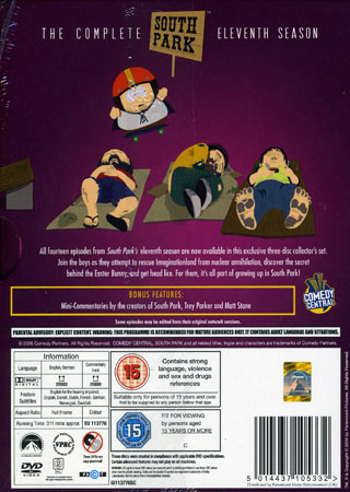 South Park - Säsong 11 (Begagnad) - 2