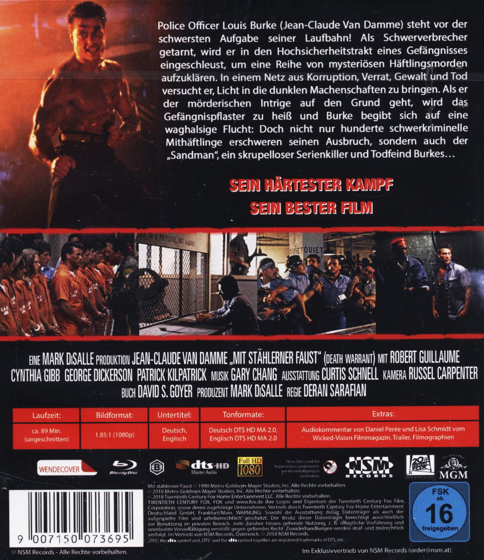 Death Warrant (ej svensk text) (Blu-ray) - 2