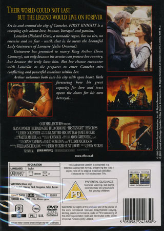 First Knight (ej svensk text) - 2