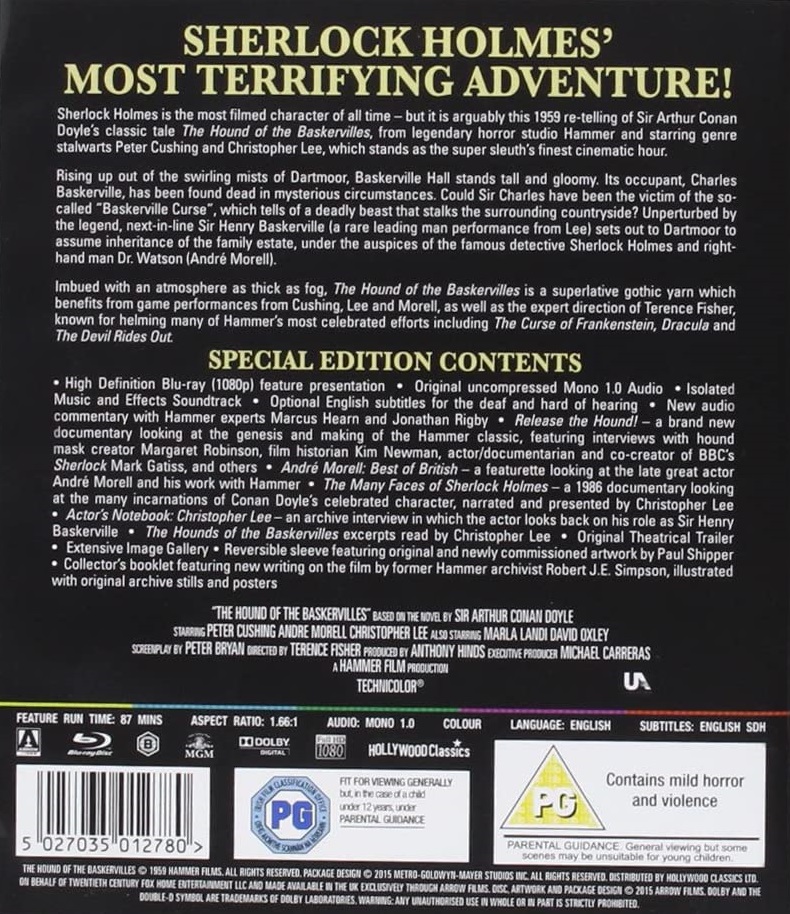 Hound of the Baskervilles (ej svensk text) (Blu-ray) - 2