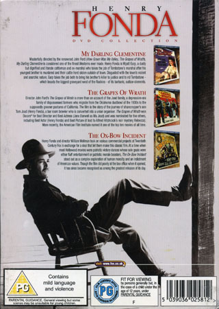 Henry Fonda DVD Collection (3-disc) (ej svensk text) - 2
