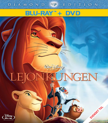 Lejonkungen (Disney) (Blu-ray + DVD)