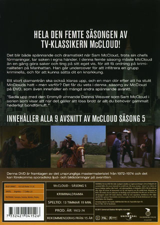 McCloud - Säsong 5 - 2