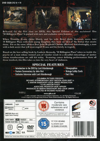 10 Rillington Place (ej svensk text) - 2