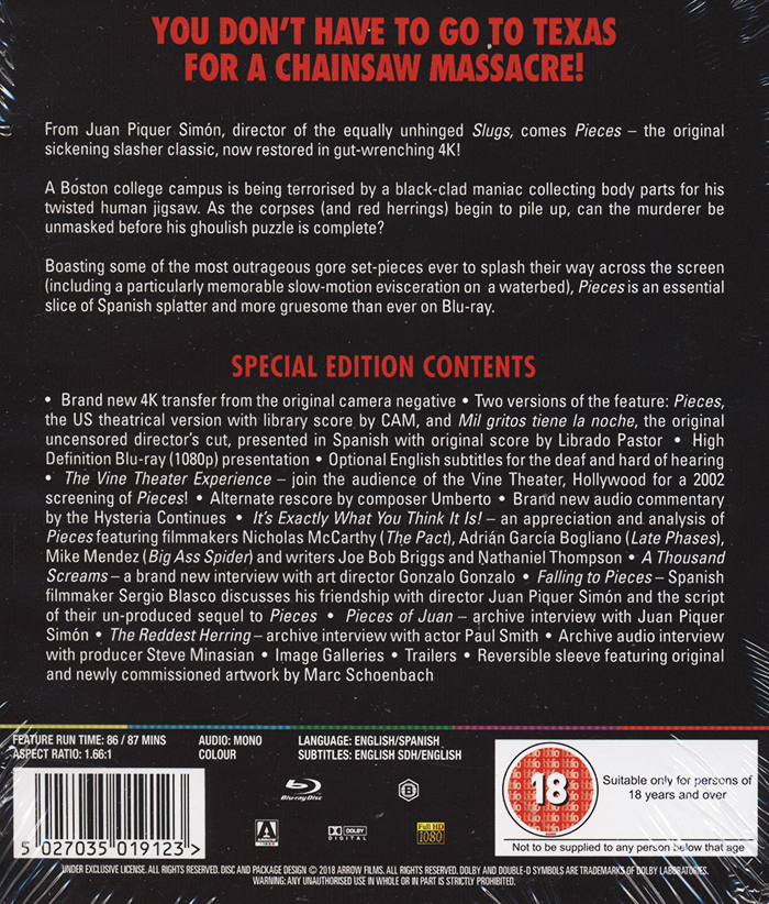 Pieces (ej svensk text) (Blu-ray) - 2
