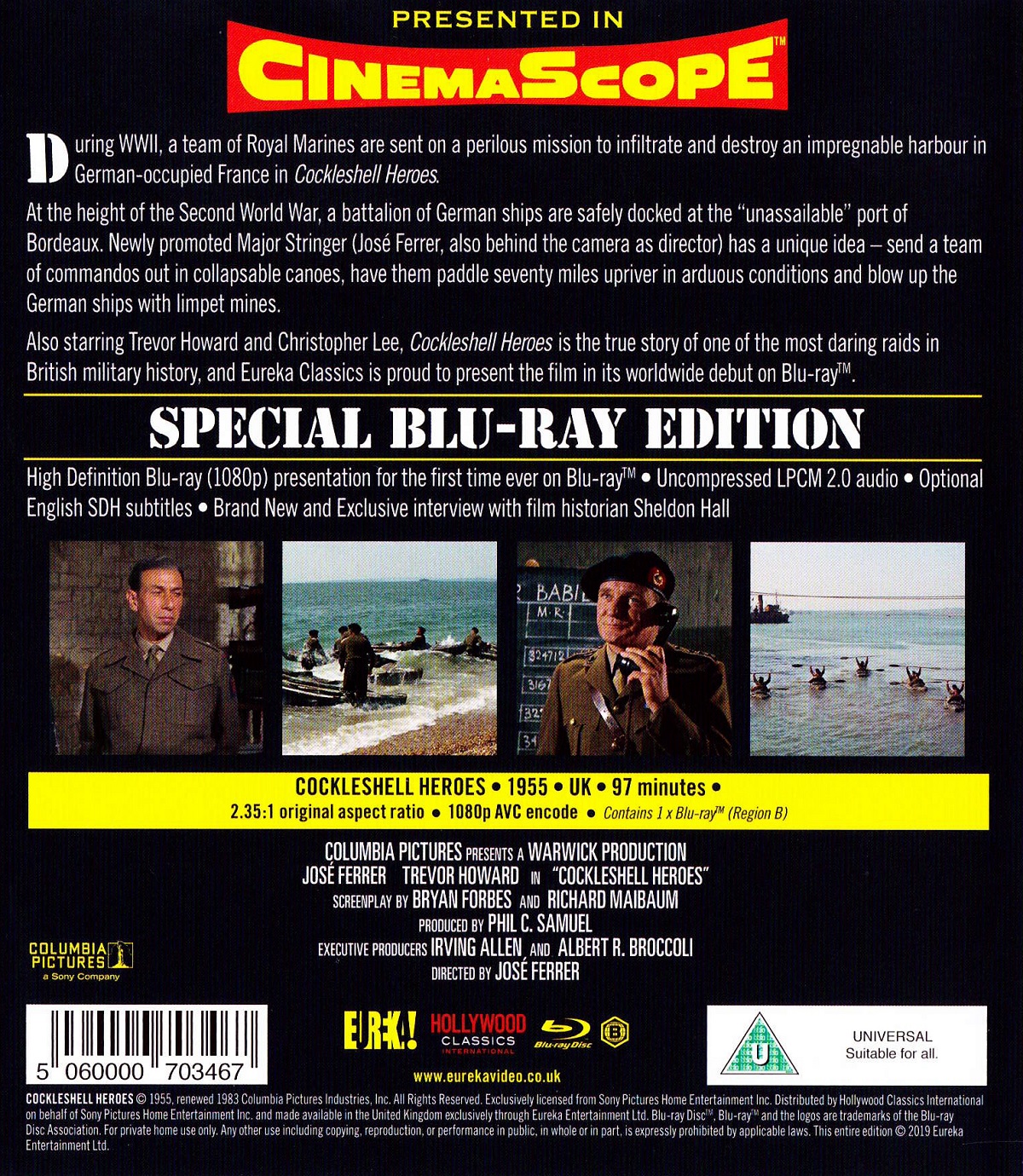 Cockleshell Heroes (ej svensk text) (Blu-ray) - 2