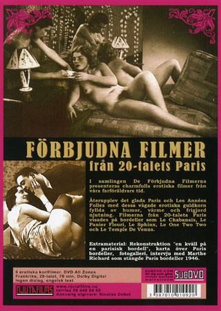 Förbjudna Filmer Från 20-talets Paris - 2