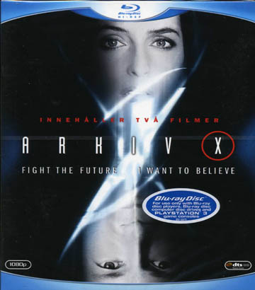 Arkiv X - Fight the Future / Arkiv X - I Want To Believe (2-disc) (Blu-ray)