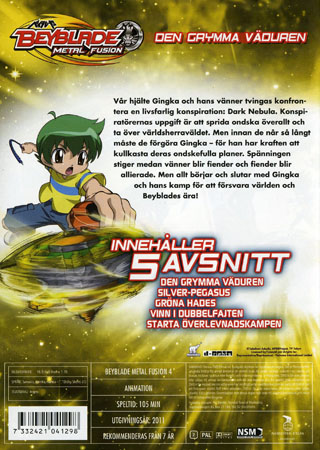 Beyblade Metal Fusion - Volym 4 - 2